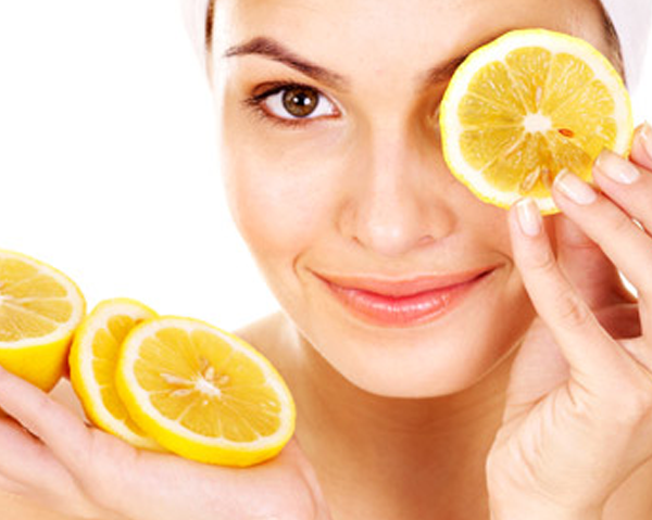 Citron och citronjuice bra till hudvård