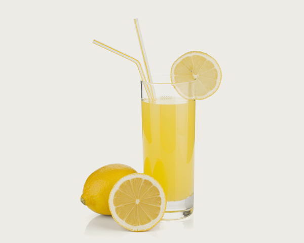 Citronjuice - basbildande och hälsosam
