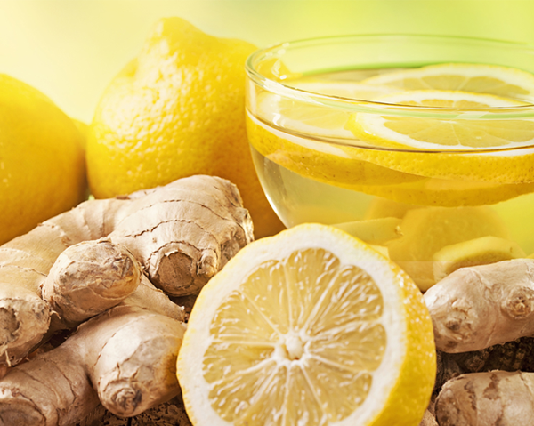 Citron och ingefära kan stärka immunförsvaret